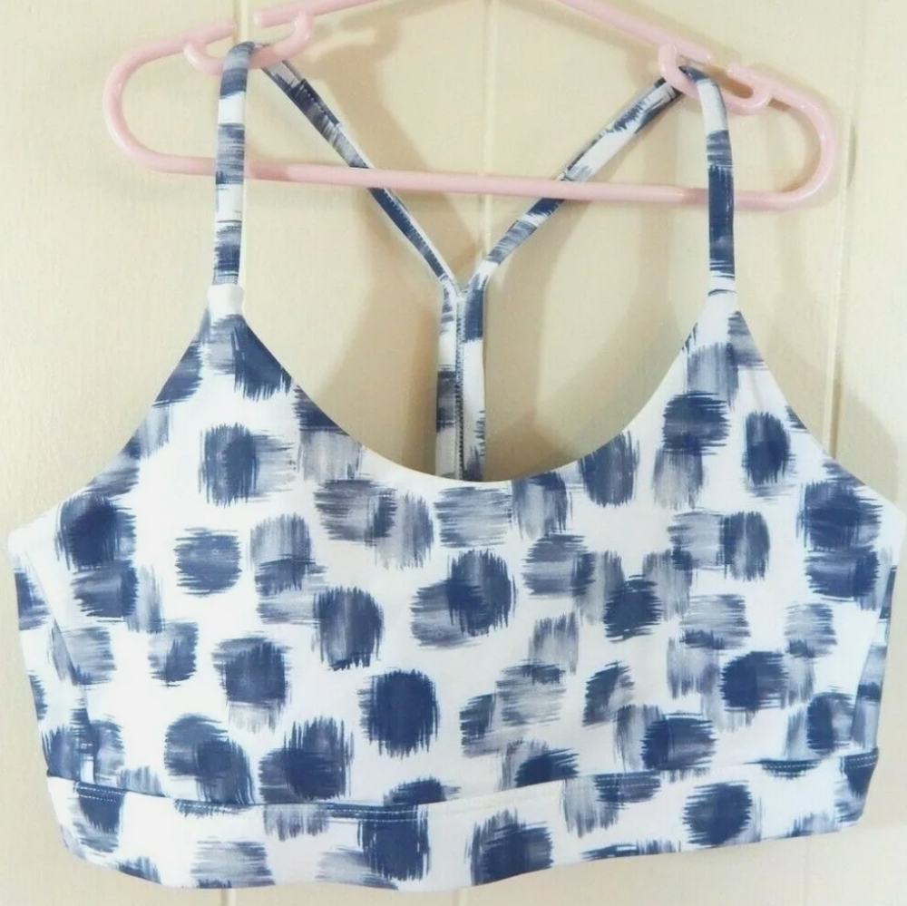 Soul by Soulcycle Brushed Dot Racer Back Bra